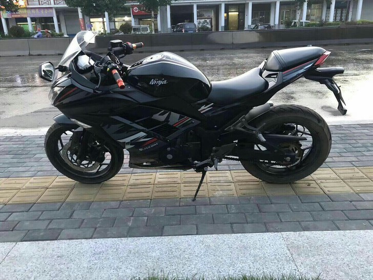 公路赛地平线小忍者二手摩托车跑车街跑街车趴...