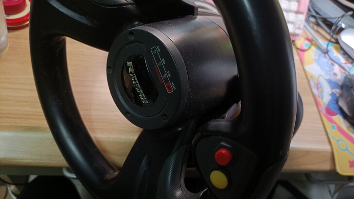 赛钛客Saitek力反馈方向盘R440 附...