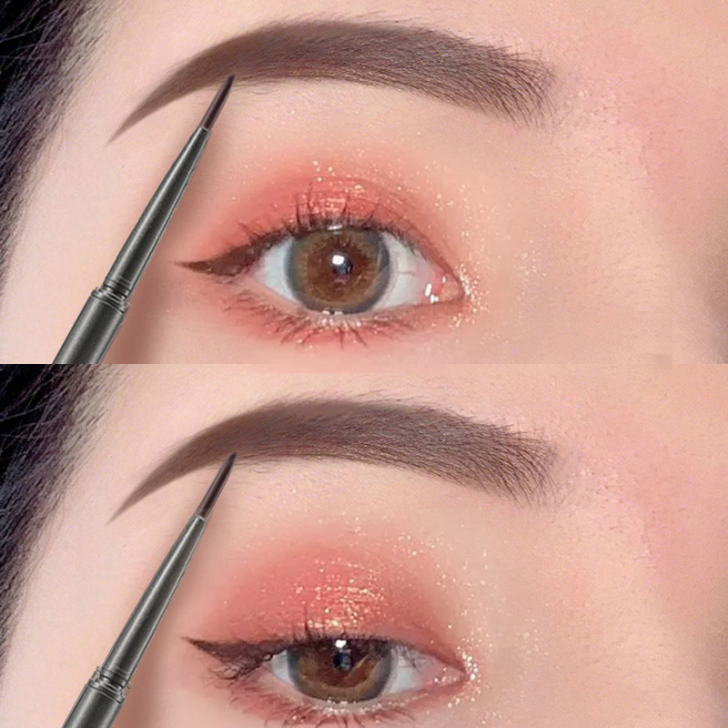 卡姿兰眉笔防水防汗不晕染持久不脱色超细头极...