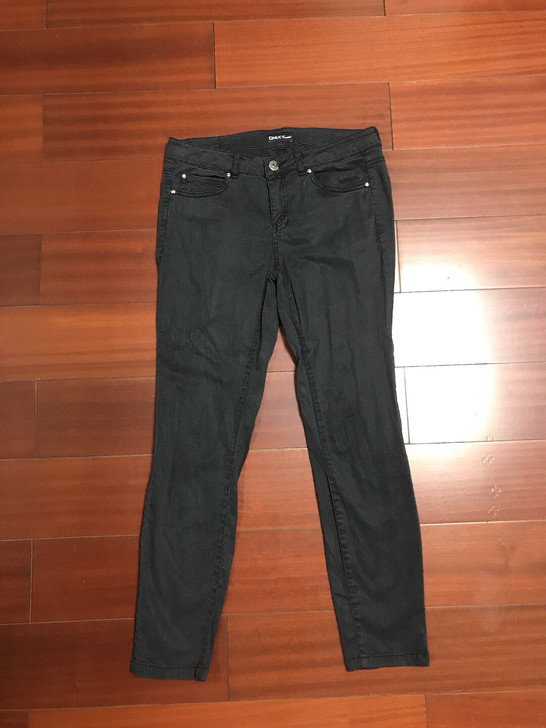 ONLY 夏款黑色紧身牛仔裤 26码 九成...