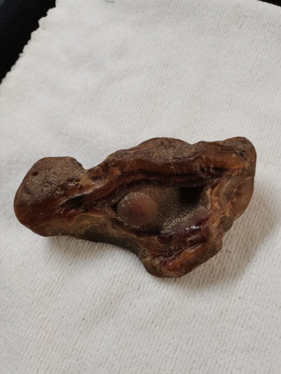 天然玛瑙石，奇石龙头