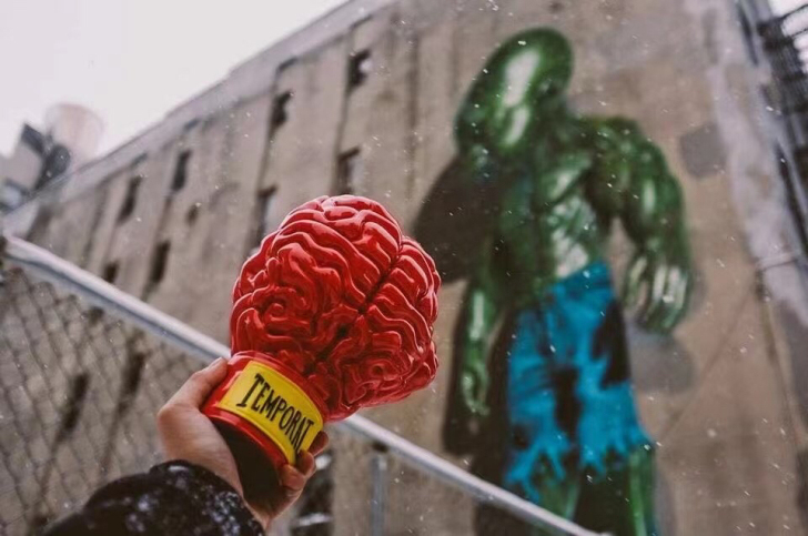 拳击大脑 ron english