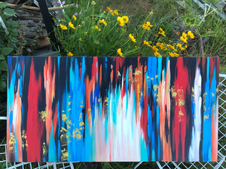 油画丙烯画装饰画《人生》50##amp;t...