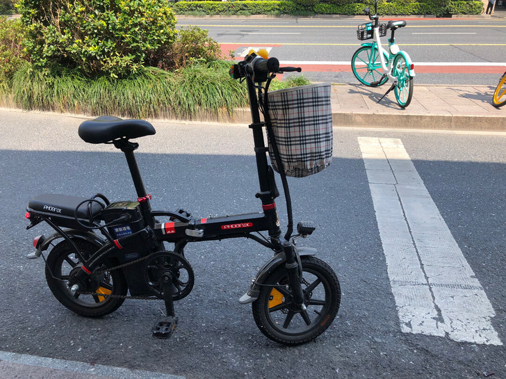 95成新凤凰折叠电瓶车/电动车锂电池48V