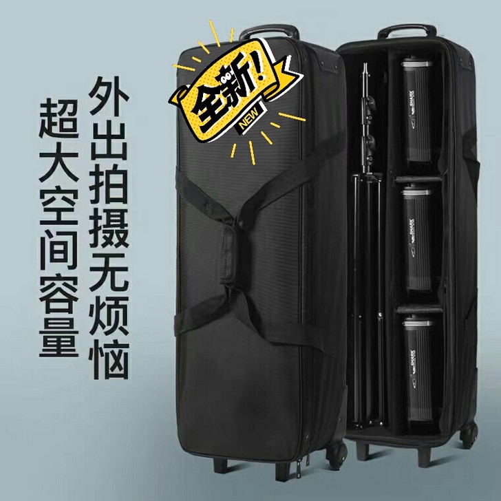 神牛摄影闪光灯拉杆箱包灯架包袋影视灯具拍照...