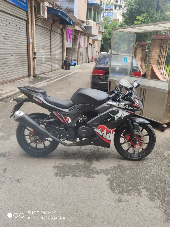 跑车摩托车地平线宗申250cc仿赛