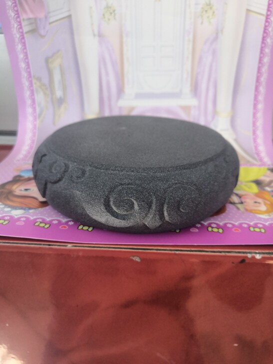 乌金石石鼓茶席 镇纸石鼓石权 包邮 复古手...