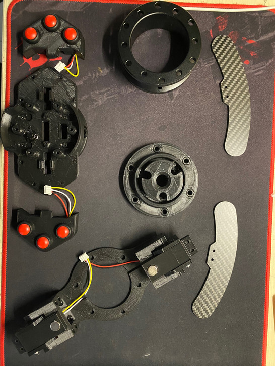 啥啥家的罗技g27游戏方向盘改装件拨片新h...