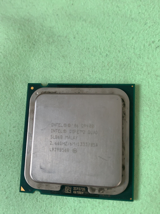CPU Q9400从电脑上拆下闲置转让，有...