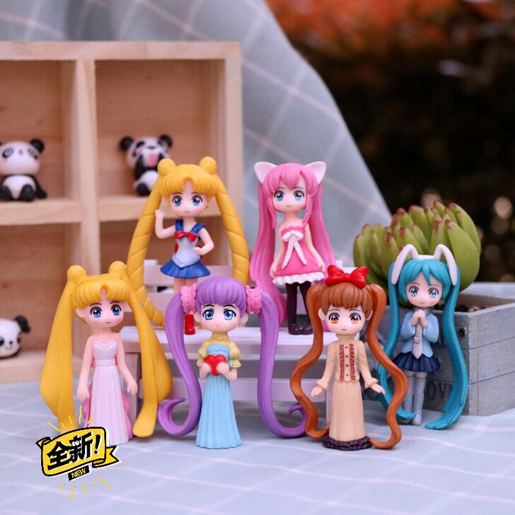 #粉丝福利#美少女战士盲盒玩偶手办可爱少女...