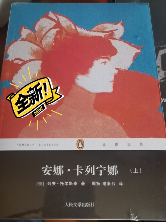安娜卡列尼娜 全新正版未拆封 人民文学出版...