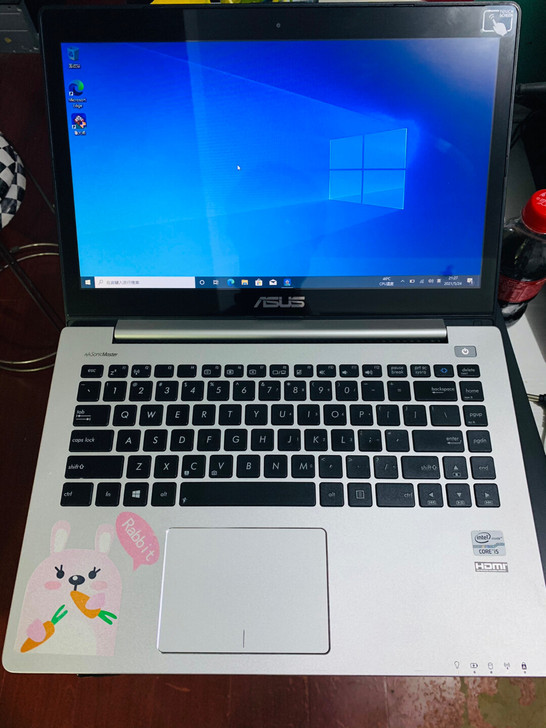 触摸屏笔记本电脑I5 4G 500G华硕笔...