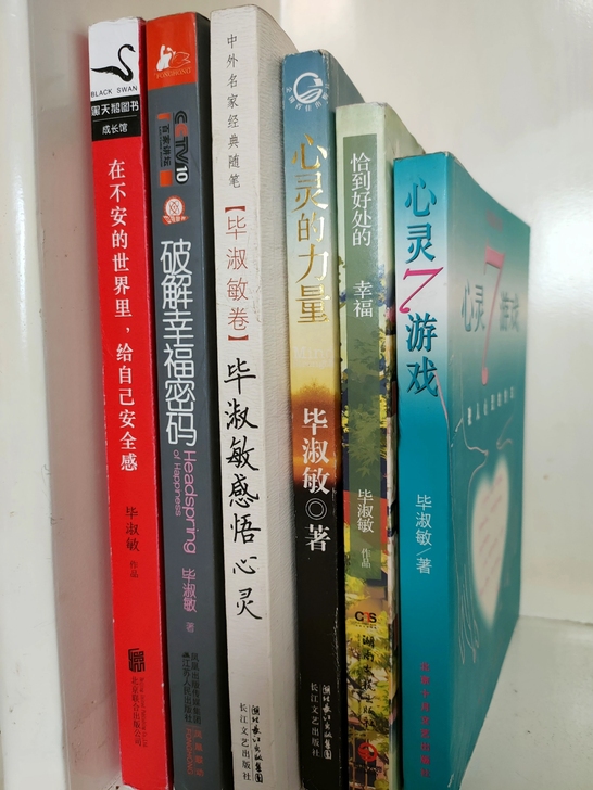 毕淑敏作品6本50包邮！《心灵游戏》《恰到...