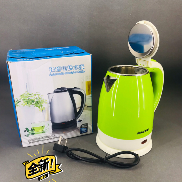 家用双层防烫快速电热水壶宿舍办公室茶艺双层...
