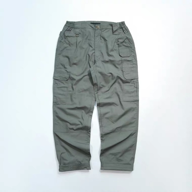 作战裤 工装裤 休闲裤 侧腰收缩工装裤男