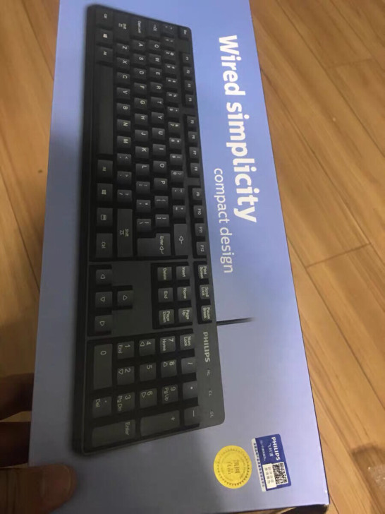 飞利浦键盘包邮！ 全新SPK6254 电脑...