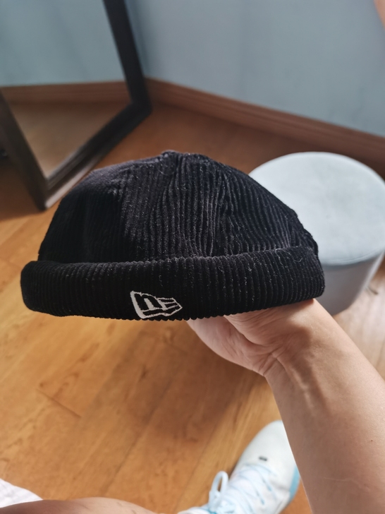 new era 灯芯绒 瓜皮帽 买来拆了标...