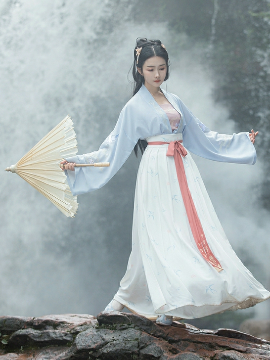 重回汉唐海晏原创汉服女中国风
