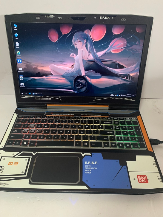 出售一台机械师笔记本，外观很帅，机械师！游...