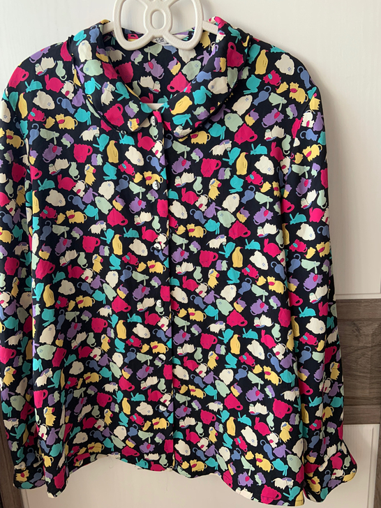 vintage古着童趣可爱动物乐园田园小清...