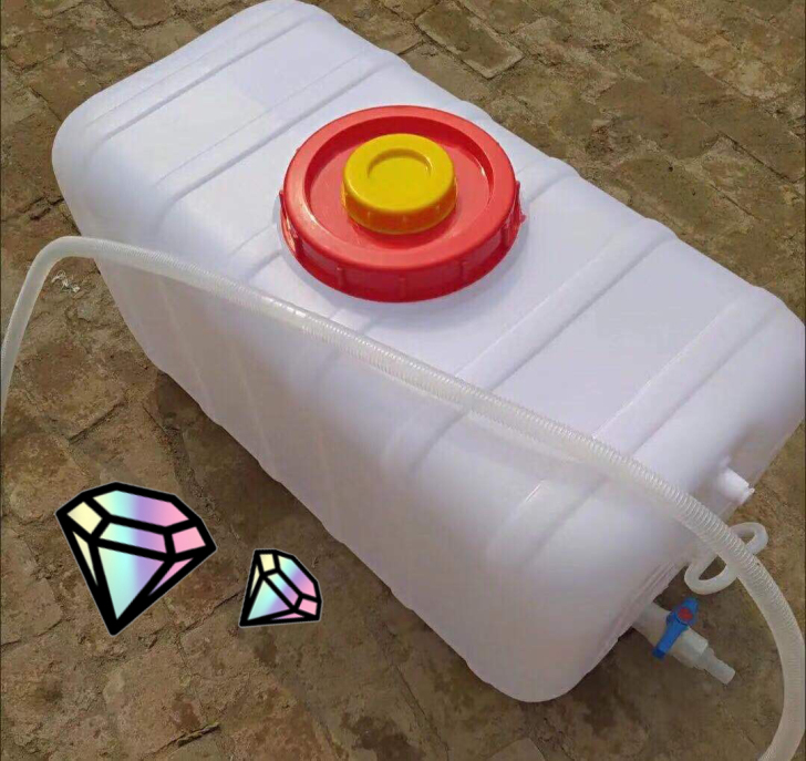 大容量家用塑料水箱加厚长方形蓄水桶带盖卧式...