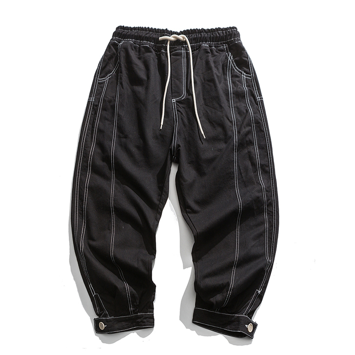 易燃空间|直筒工装男女2020春季新款bf...