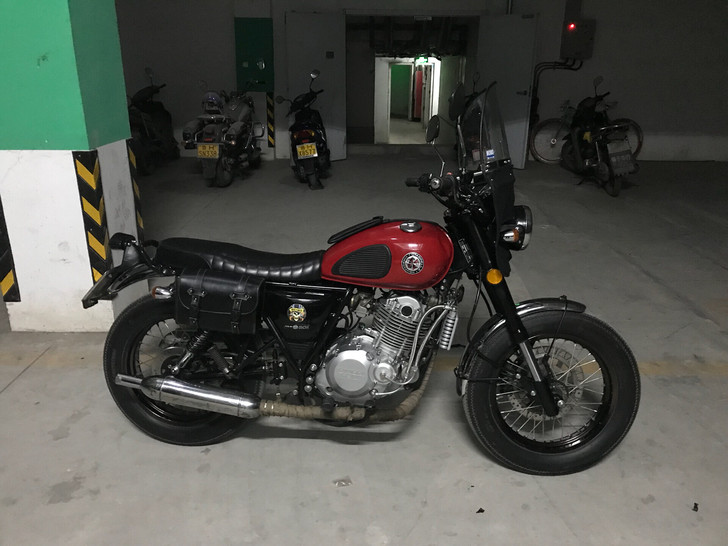 轻骑游侠250复古摩托车 手续齐全 随时过户