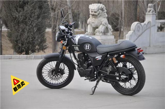 宗申复古week8摩托车，新车落地一万多，...