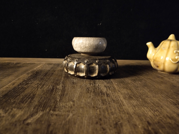 青石石雕摆件茶托杯垫镇纸