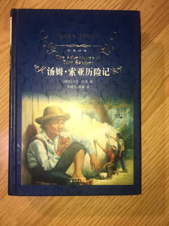 汤姆索亚历险记，搬家清理图书