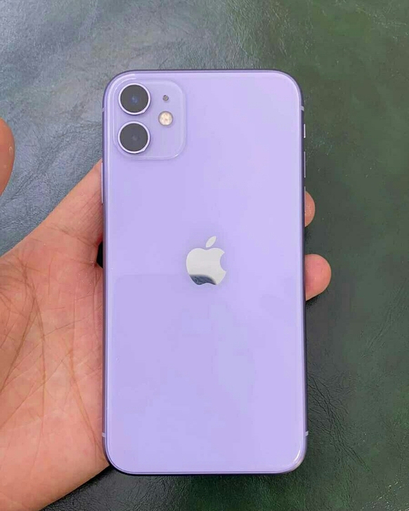 女生女用苹果iPhone 11手机全网通梦幻紫色 国行原装，