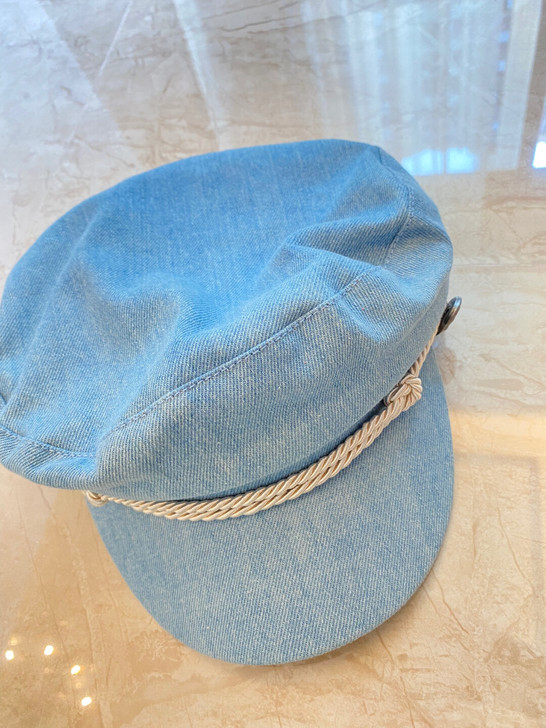 海军风 天蓝色 牛仔蓝 贝雷帽