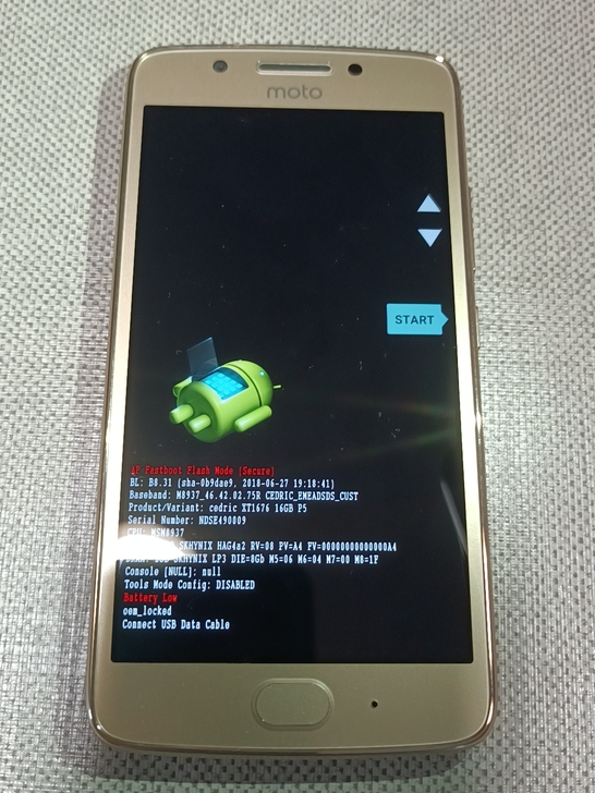 Moto G5 手机 XT1676