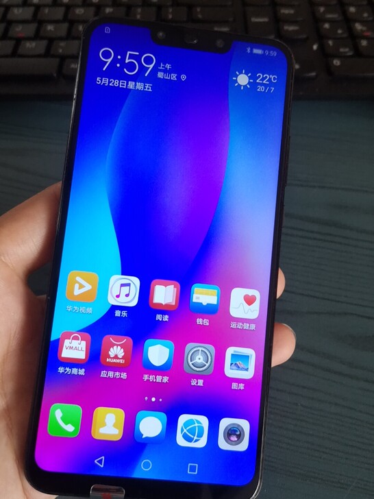 华为nova3.蓝色运行内存6+128