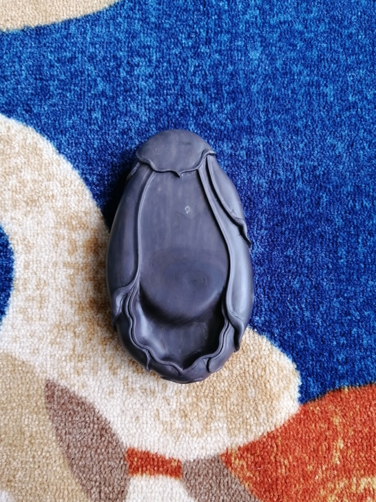 端砚收藏，有冻岩，（玉兰砚），石品，蕉叶白...