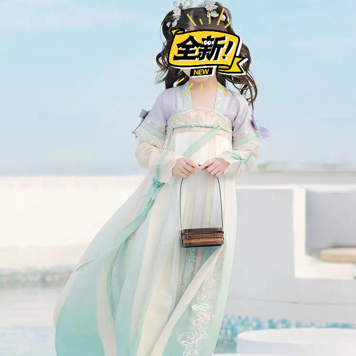 【包邮全新】淘宝店不做了原创改良汉服女童装...