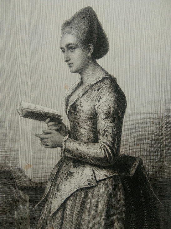 19世纪钢版画西洋版画老版画古董印刷内页版...