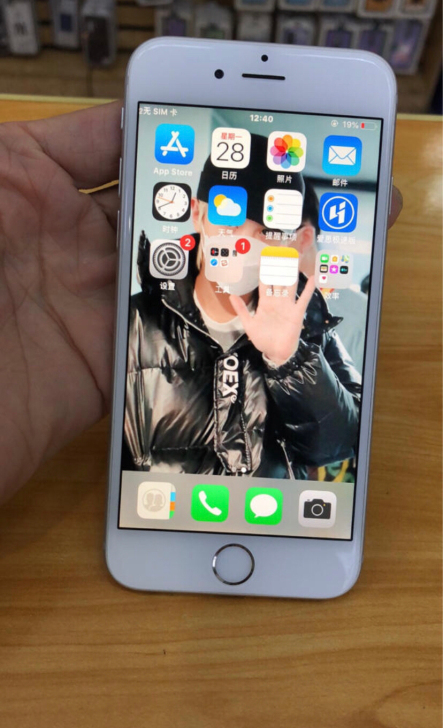 苹果6，32g银白色，功能正常备用机，无拆...