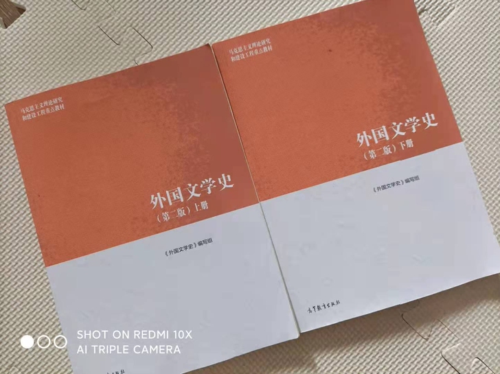 外国文学史第二版上下册