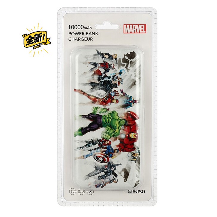 名创优品漫威10000mA充电宝  全新 ...