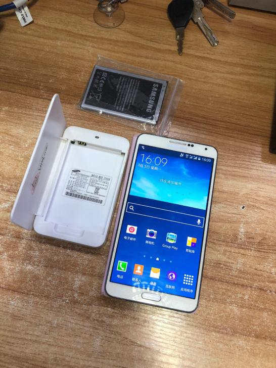 个人闲置 三星note3 移动4g版 两电...