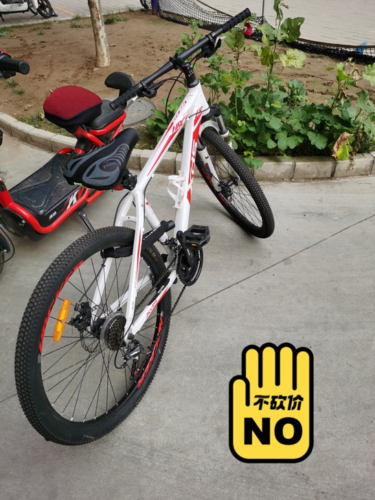 喜德盛九成新自行车，七档变速，碟刹，没骑过...