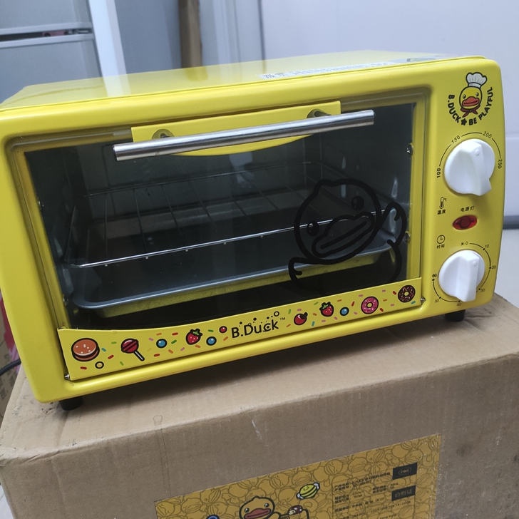 B.DUCK12L小烤箱小黄鸭