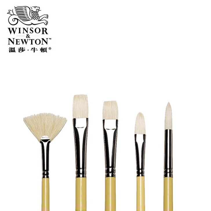 进口温莎牛顿顶级猪鬃油画笔油画颜料绘画笔