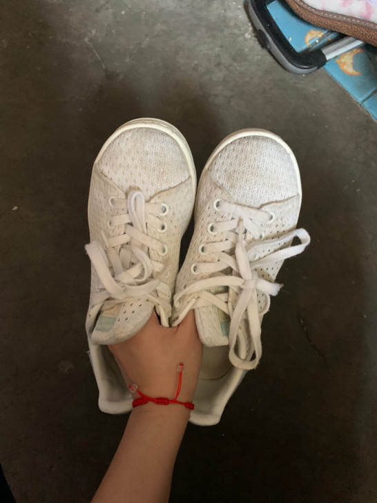 阿迪达斯小白鞋 内长220 不喜欢了出 没...