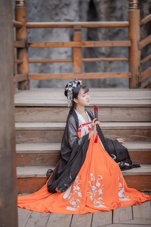 原创，带吊牌！2新款汉服女仙女裙学生襦裙长...