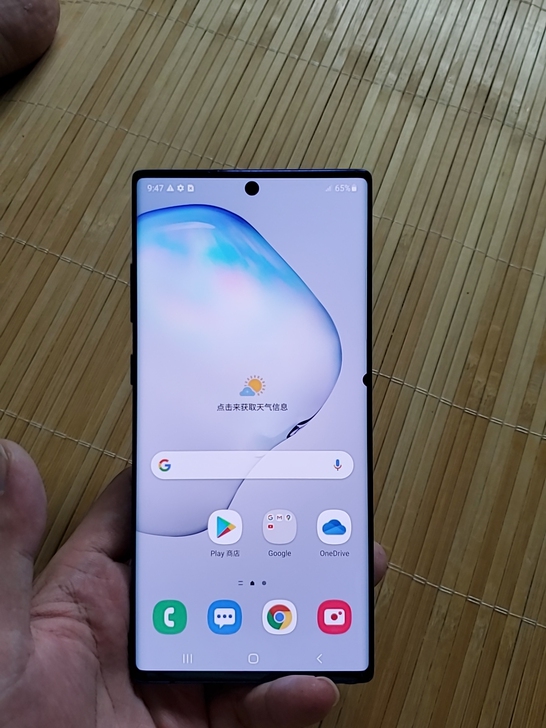 三星note10+，新到宝石蓝，美版单卡全...