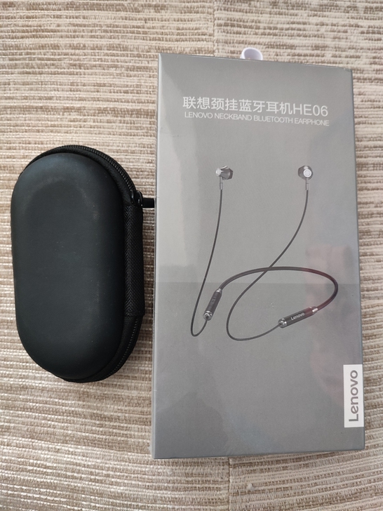 联想颈挂蓝牙耳机HE06
