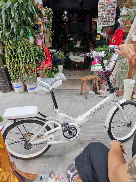 全新折叠自行车成年人学生男女超轻便携小型