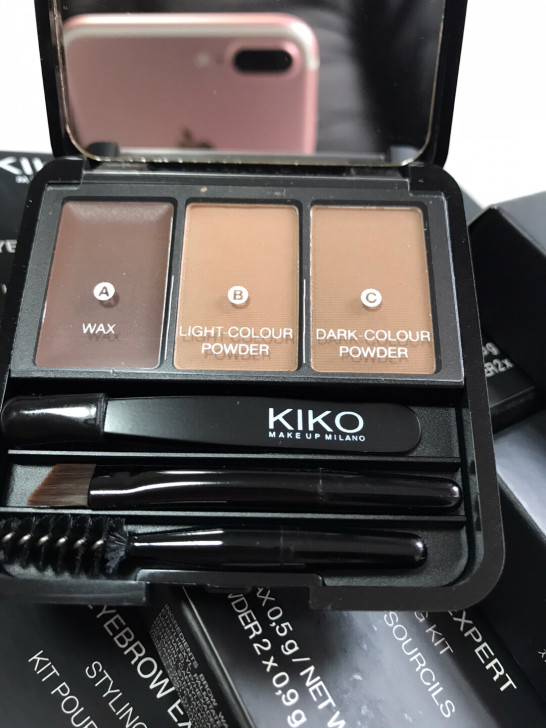 专柜特价 专业彩妆 KIKO 三色眉粉 套...